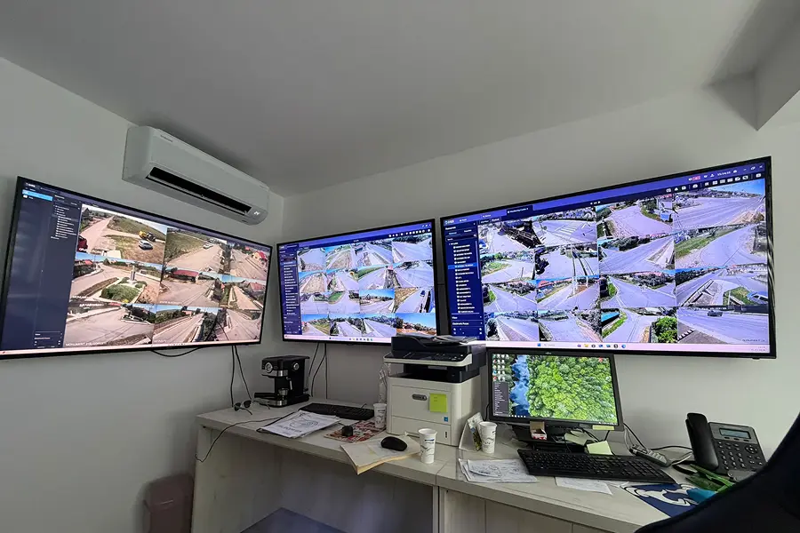 Haneg WATER ISCT, Câmpia Turzii – Protecție Perimetrală cu 24 de Camere AI